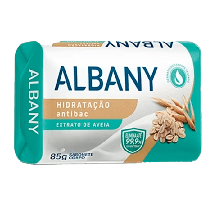 SAB ALBANY SUAVE 85G HIDRATACAO ANTIBAC