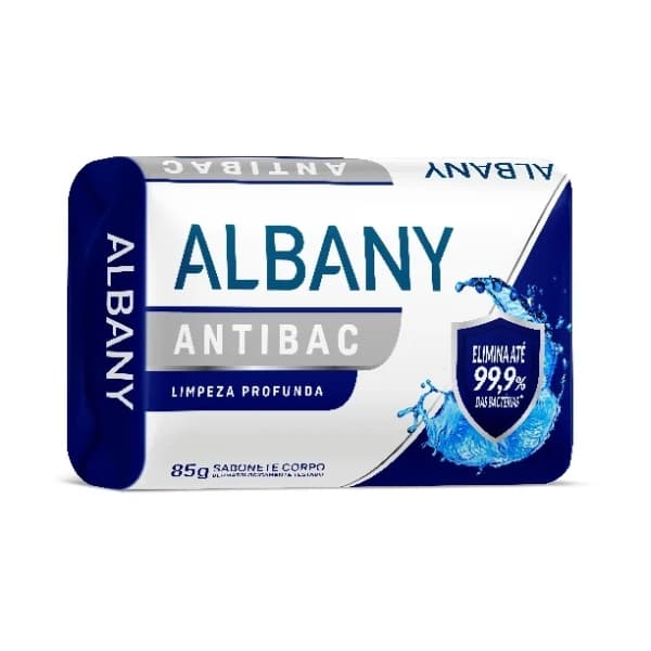 SAB ALBANY SUAVE 85G LIMPEZA PROFUNDA